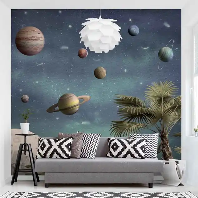 Dschungelwächter der Planeten Fototapete • Vliestapete + Kleister • hergestellt in Deutschland Saisonangebot