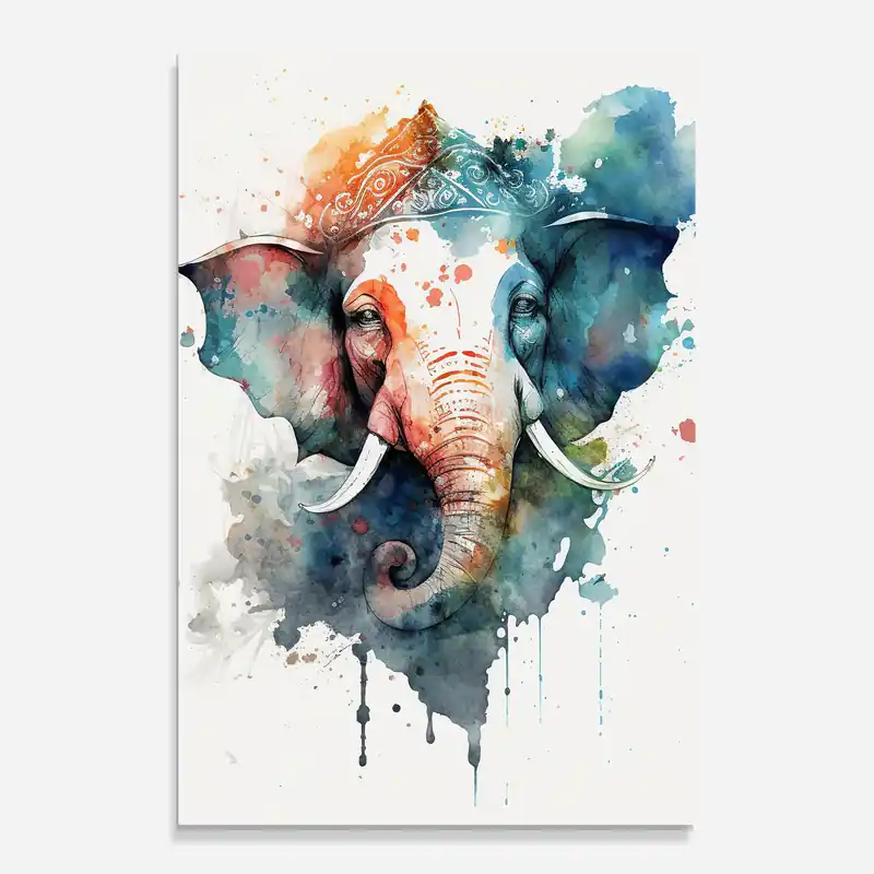 Jetzt Kaufen Glasbild Ganesha Chaturthi