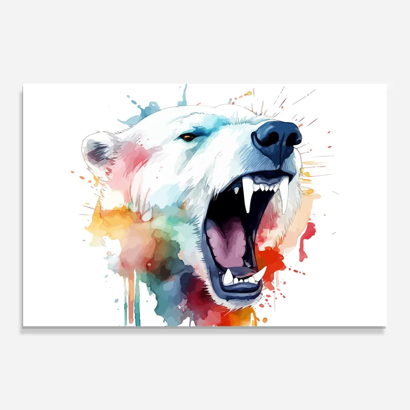 Glasbild Polar Bear Must-Have