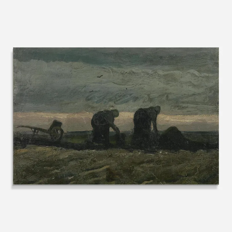 Glasbild Vrouwen In Het Veen Kostenfreie Lieferung