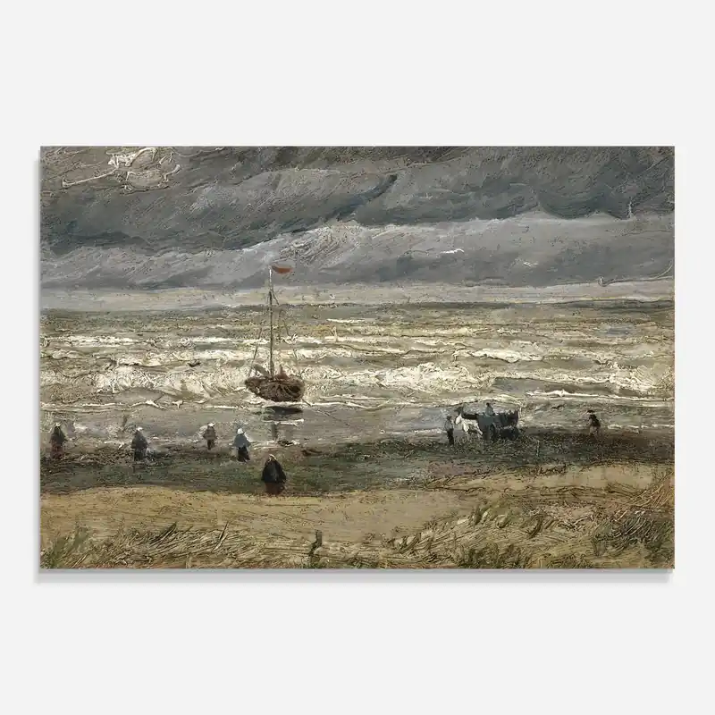 Abverkauf Glasbild Zeegezicht