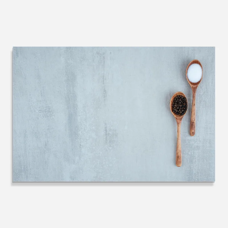 Glasbild Salt Pepper Spoons Neue Kollektion