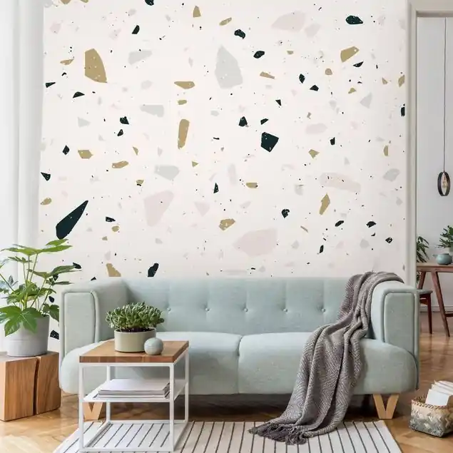 Terrazzo Muster San Remo Fototapete • Vliestapete + Kleister • hergestellt in Deutschland Sonderangebot