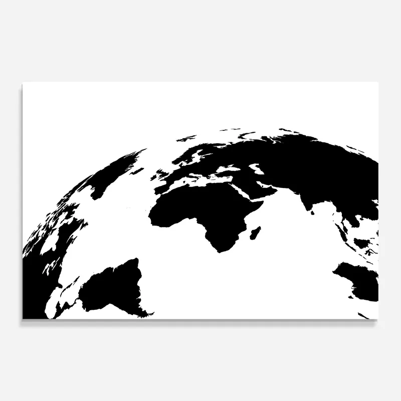 Online Kaufen Glasbild World