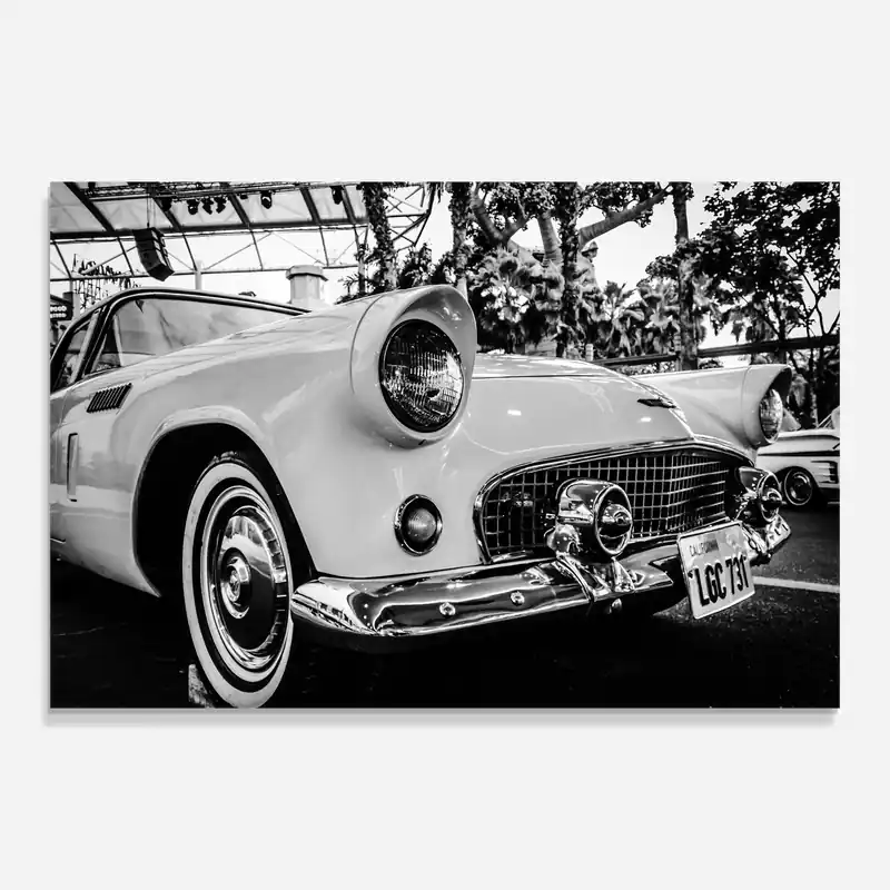 Glasbild Classic Car Letzte Chance