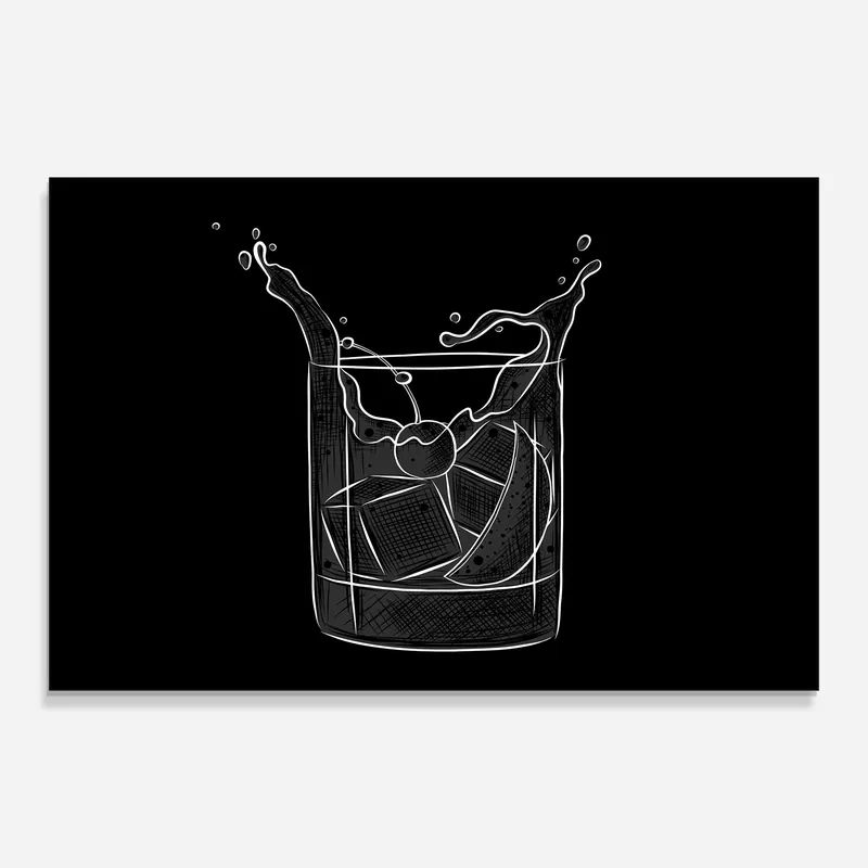 Jetzt Kaufen Glasbild Lime Drink