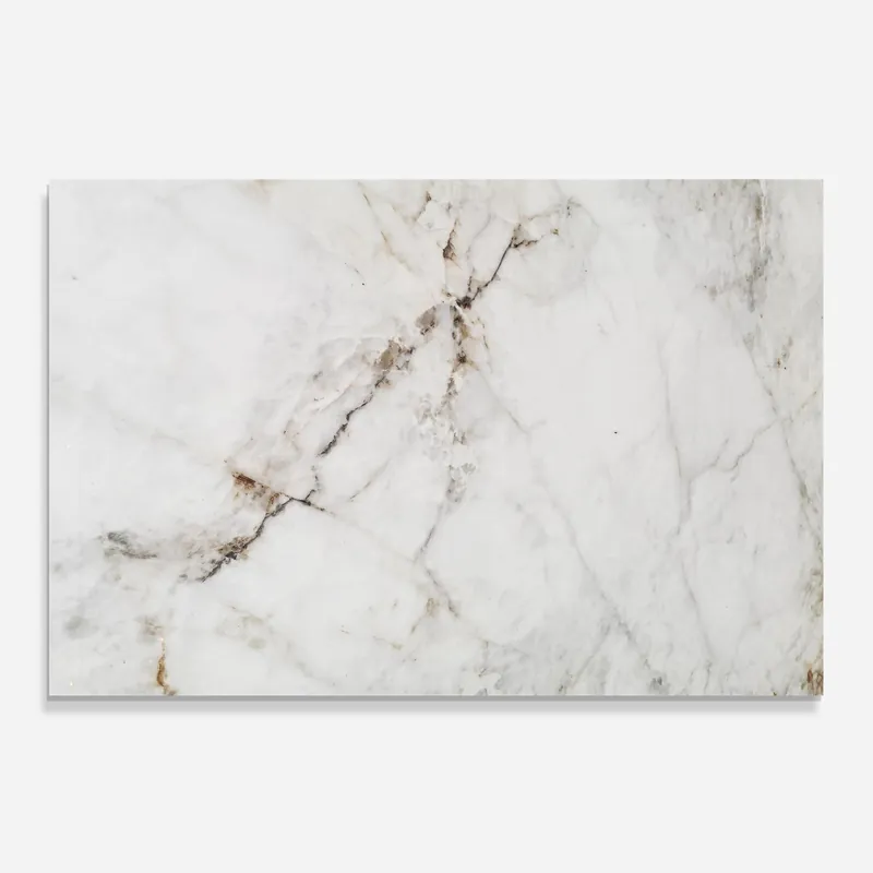 Neu Im Sortiment Küchenrückwand Glas Close Up White Marble