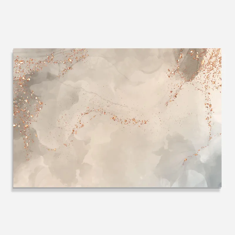 Expressversand Küchenrückwand Glas Pink Grey Marble 01