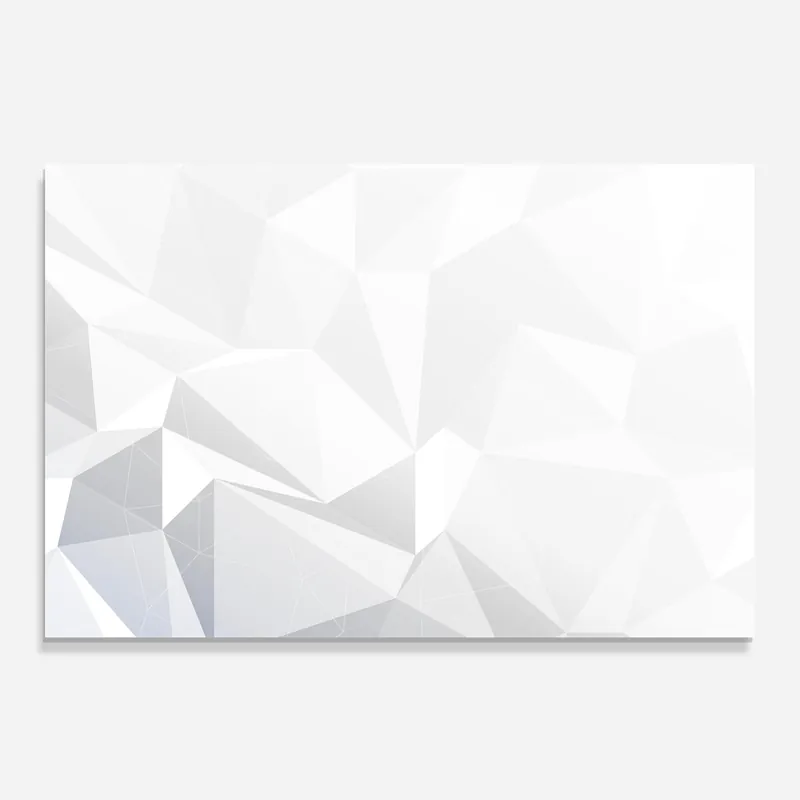 Top-Seller Küchenrückwand Glas Grey Triangle Shape