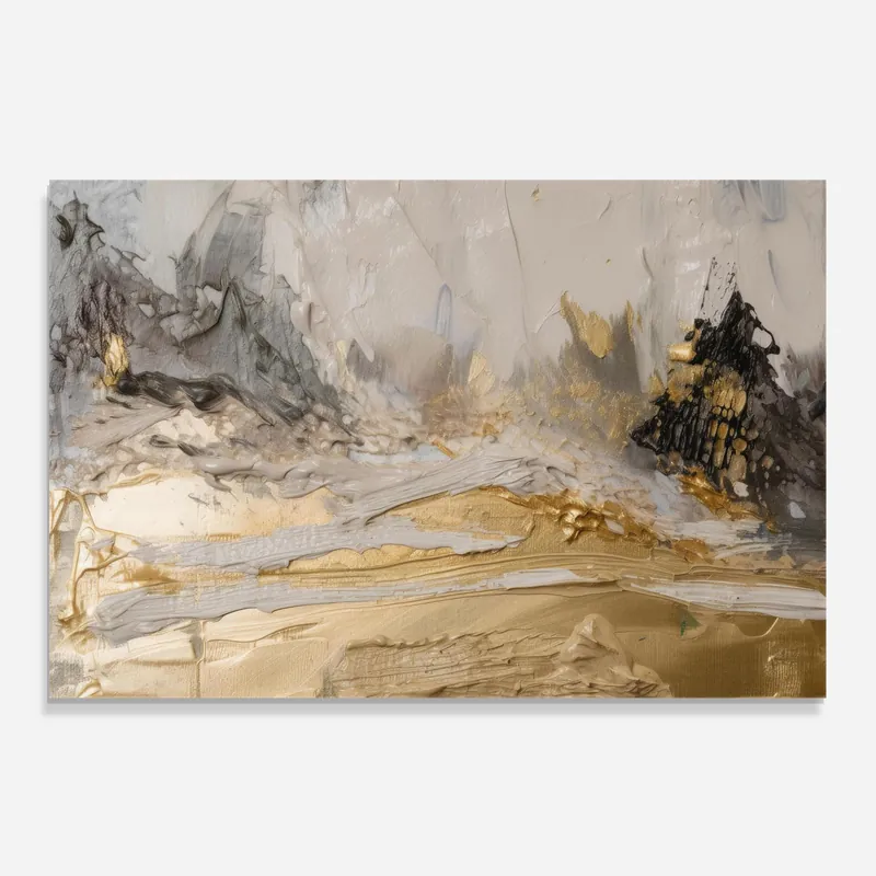 Küchenrückwand Glas Abstract White Waves Super-Preis