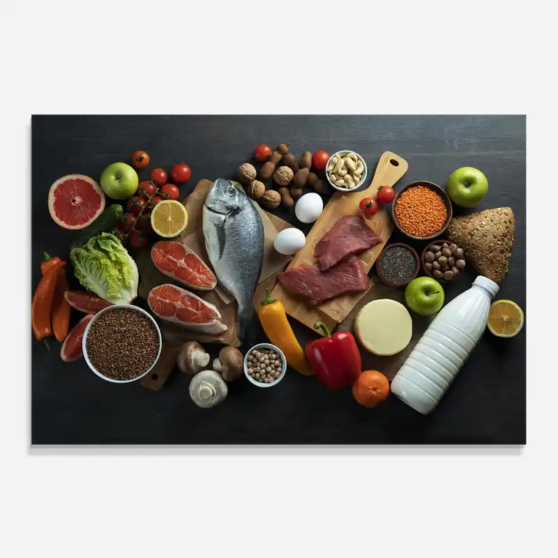 Preiswert Küchenrückwand Glas Food Ingredients
