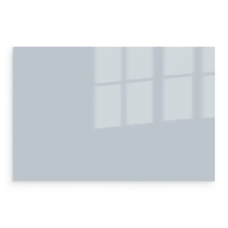 Sonderangebot Küchenrückwand Glas Metallic Silver Hex Bcc6cc