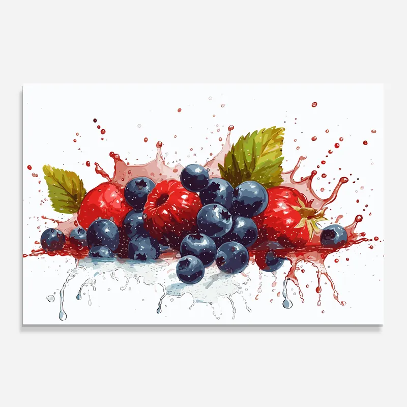 Küchenrückwand Glas Berries Art Neu Im Sortiment