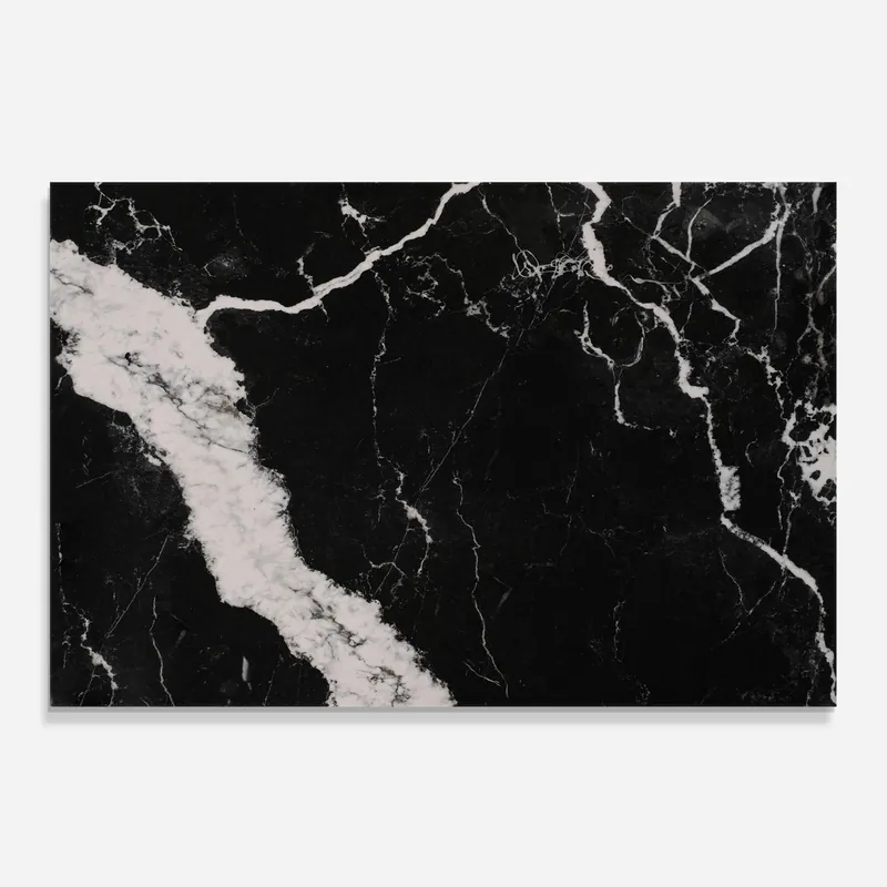 Küchenrückwand Glas Black Marble Light Grey Kracherpreis