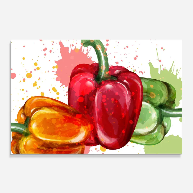 Küchenrückwand Glas Nice Color Bellpepper Solange Der Vorrat Reicht