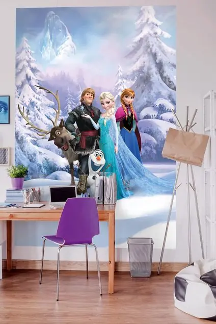 Disney's Die Eiskönigin - Winterland Fototapete Super-Preis