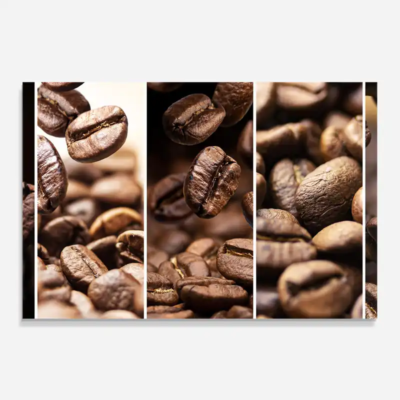 Küchenrückwand Glas Coffee Collage Sichere Zahlung