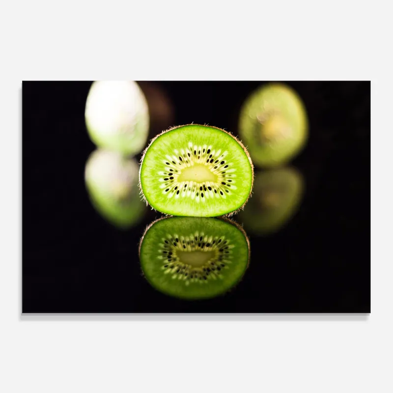 Must-Have Küchenrückwand Glas Light On Kiwi Slice