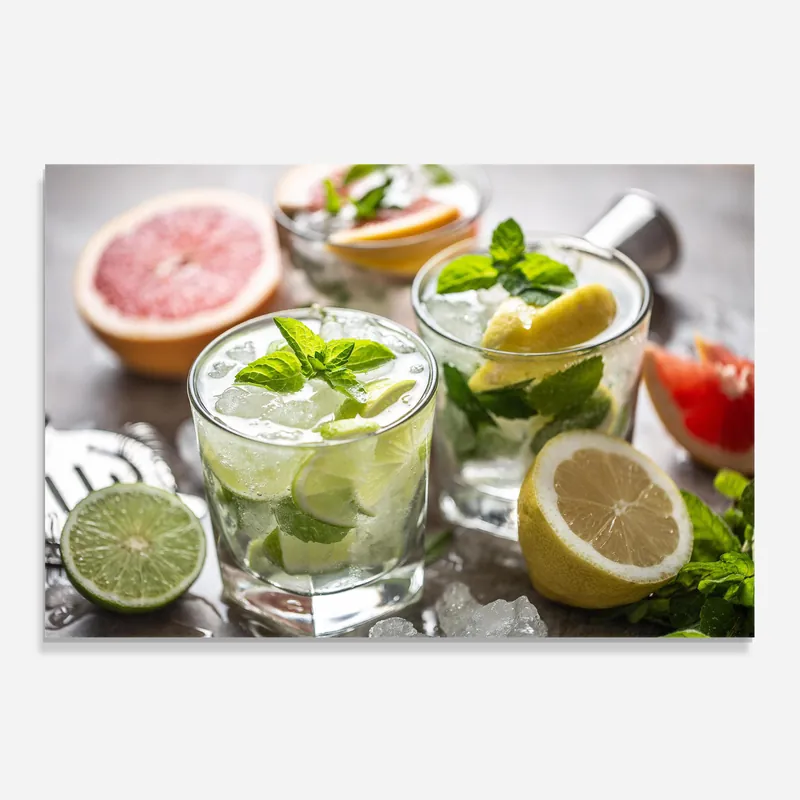 Küchenrückwand Glas Gin Tonic Drink Begrenztes Angebot