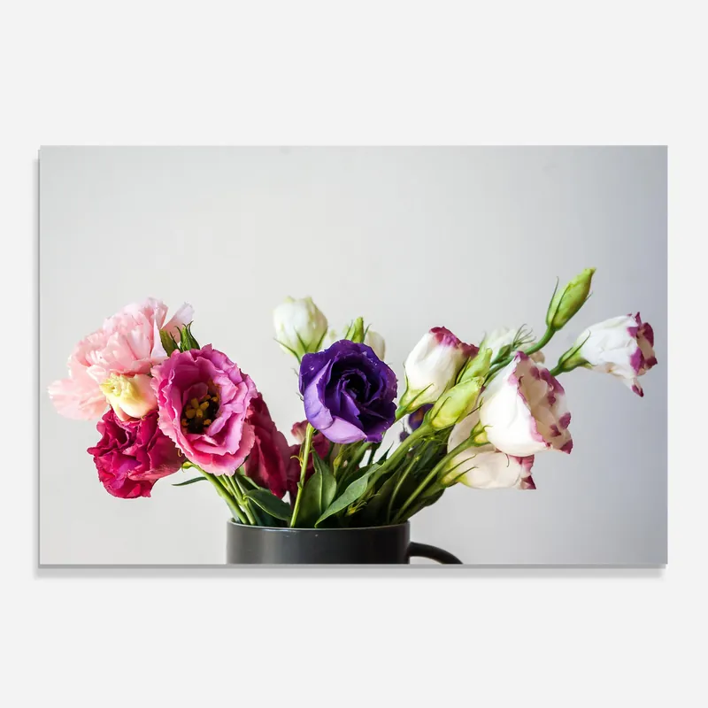 Küchenrückwand Glas Flowers In Vase Günstig
