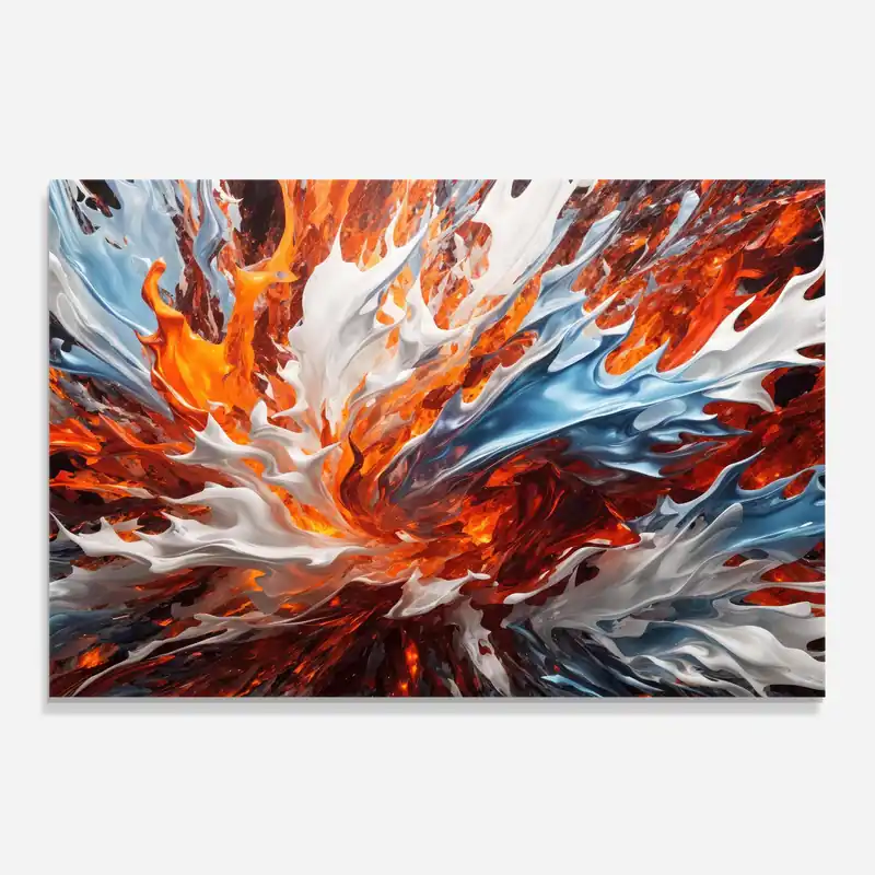 Bestpreis Küchenrückwand Glas Flame Rase