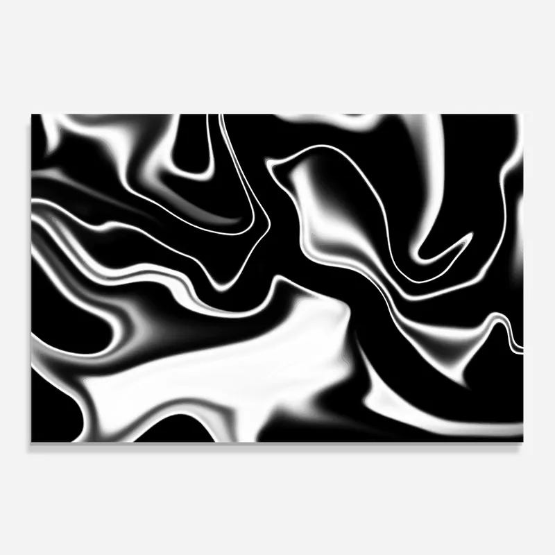 Zertifiziert Küchenrückwand Glas Black Metalic Art
