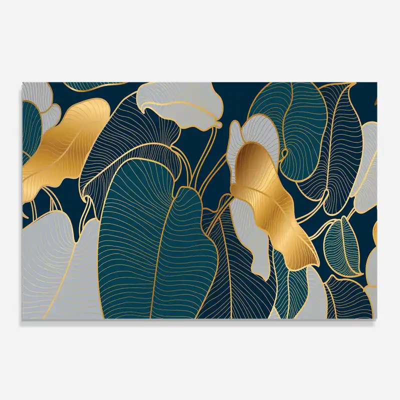 Jetzt Bestellen Küchenrückwand Glas Golden Leaves