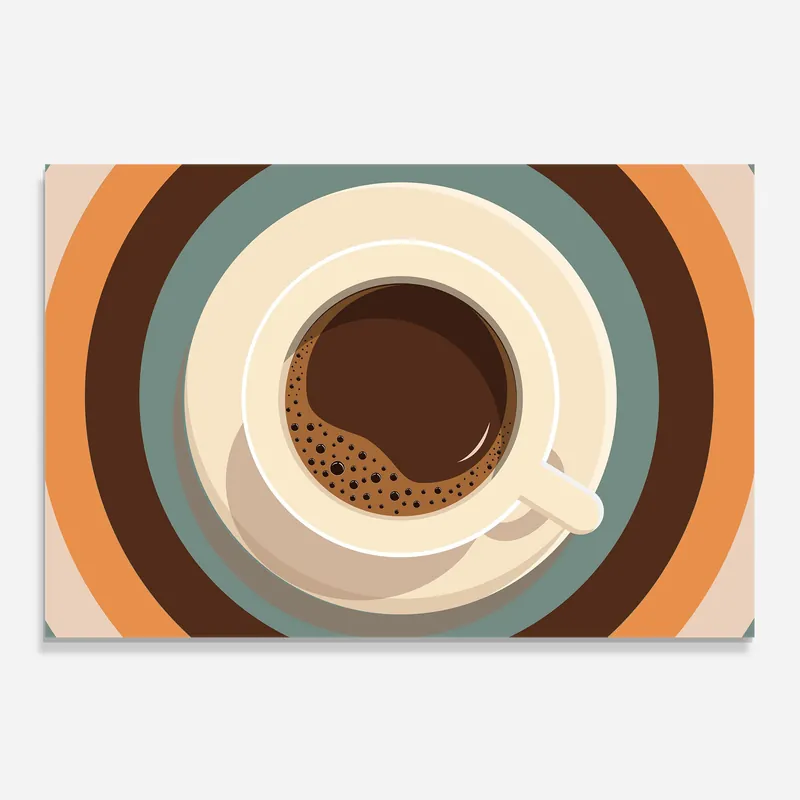 Beliebt Küchenrückwand Glas Coffee Cup