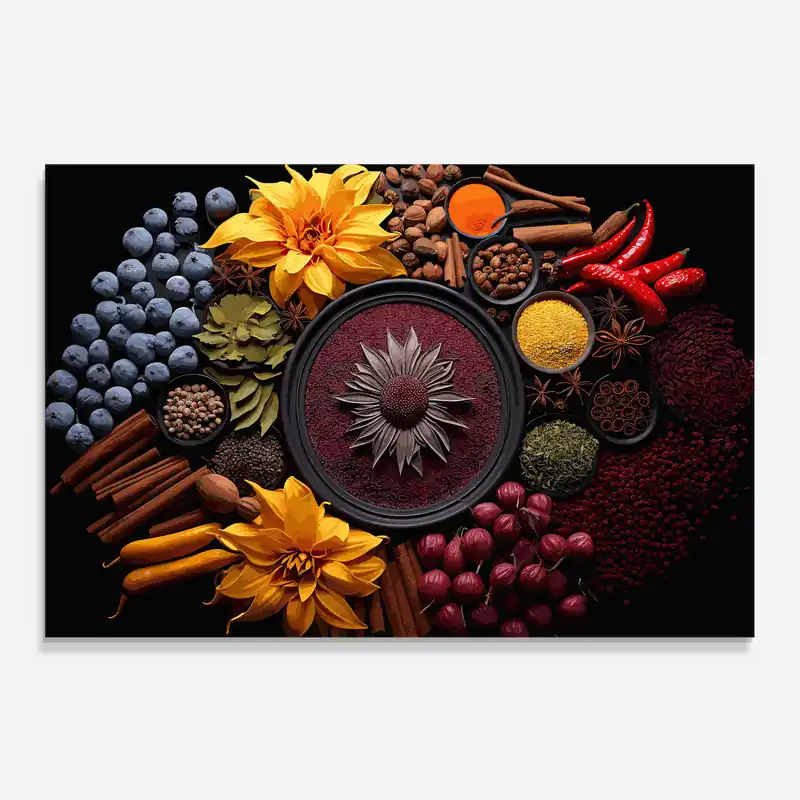 Nur Heute Küchenrückwand Glas Spicess Autumn