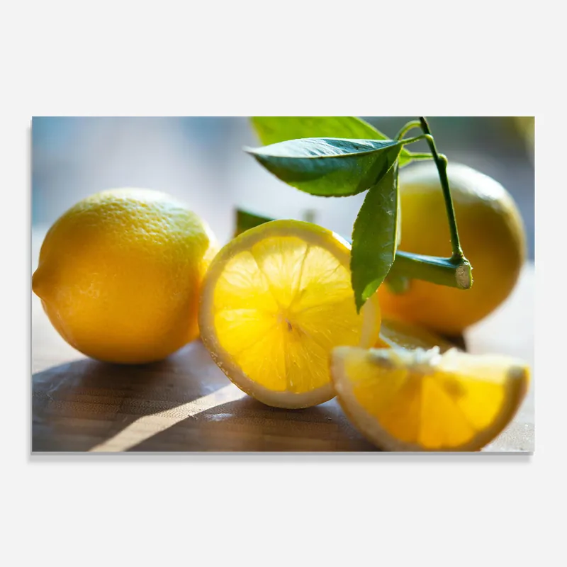Gratis Versand Küchenrückwand Glas Lemon In The Sun