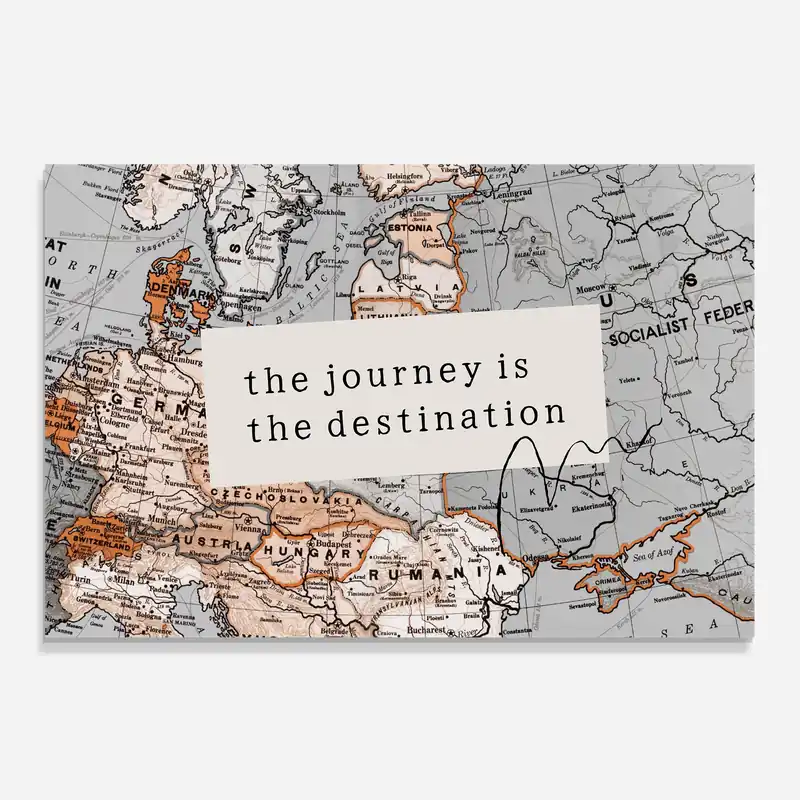 Küchenrückwand Glas Destination Journey Mega-Angebot
