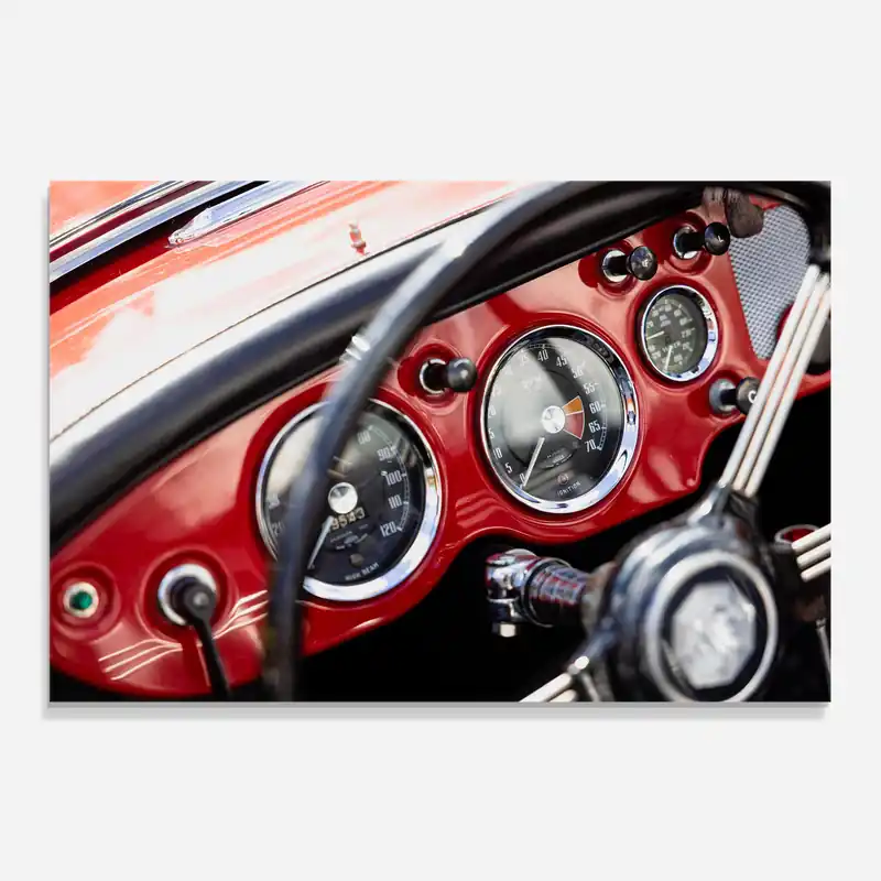 Küchenrückwand Glas Classic Black Wheel Ausverkauf