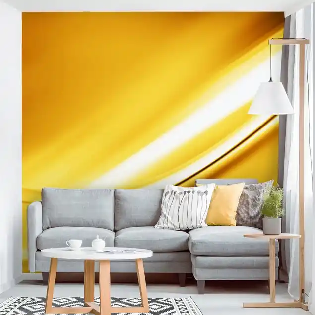 Preisreduziert Golden Glow Fototapete • Vliestapete + Kleister • hergestellt in Deutschland