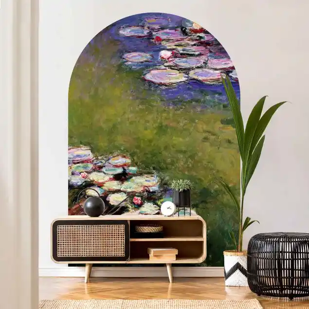 Top-Seller Claude Monet - Seerosen Rundbogen Tapete