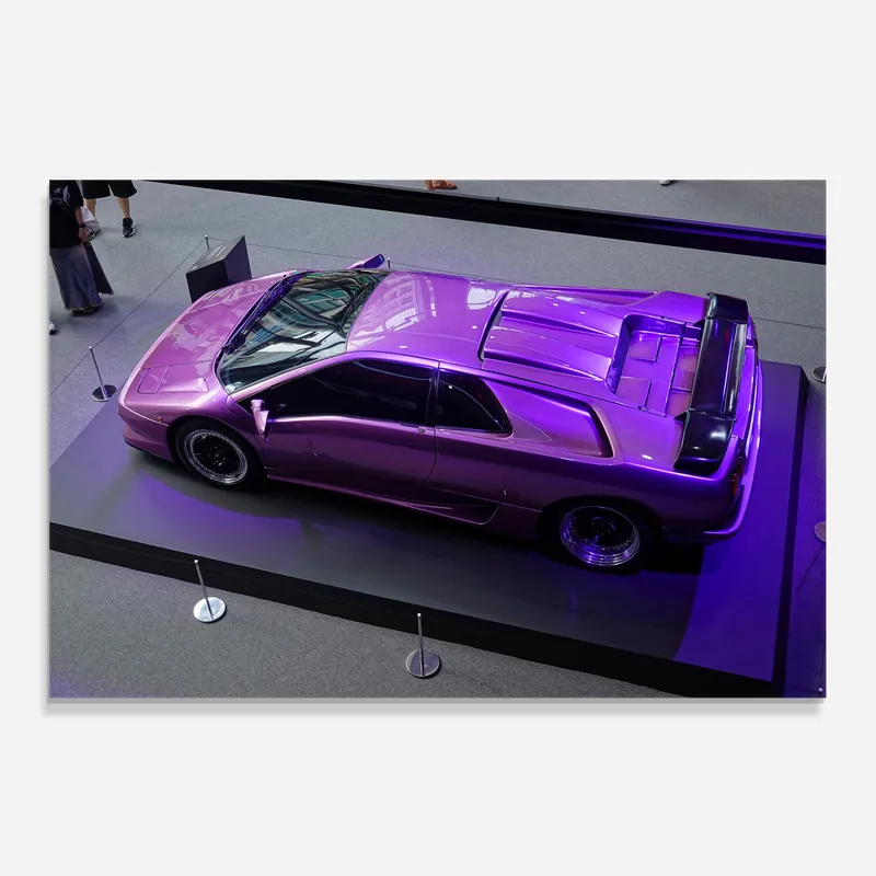 Küchenrückwand Glas Purple Old Lambo Günstig