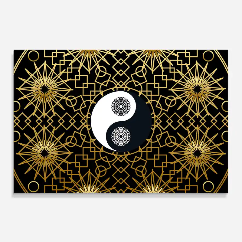 Küchenrückwand Glas Meditation Yin Yang Neu Im Sortiment