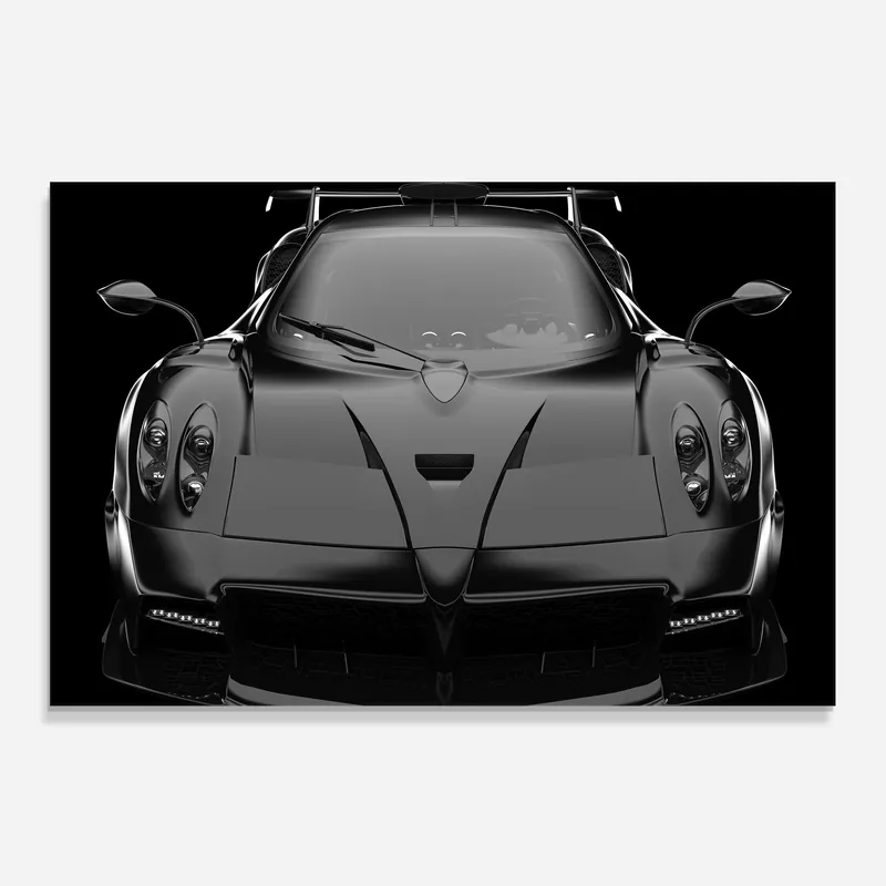 Nur Für Kurze Zeit Küchenrückwand Glas Black Matte Pagani