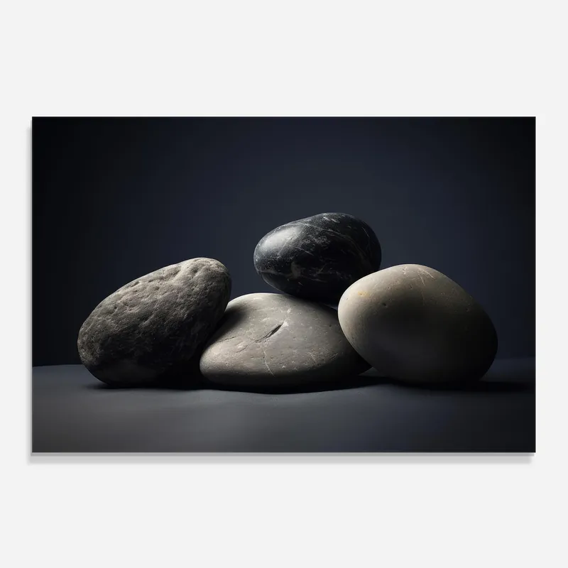 Nur Für Kurze Zeit Küchenrückwand Glas Grey Stone