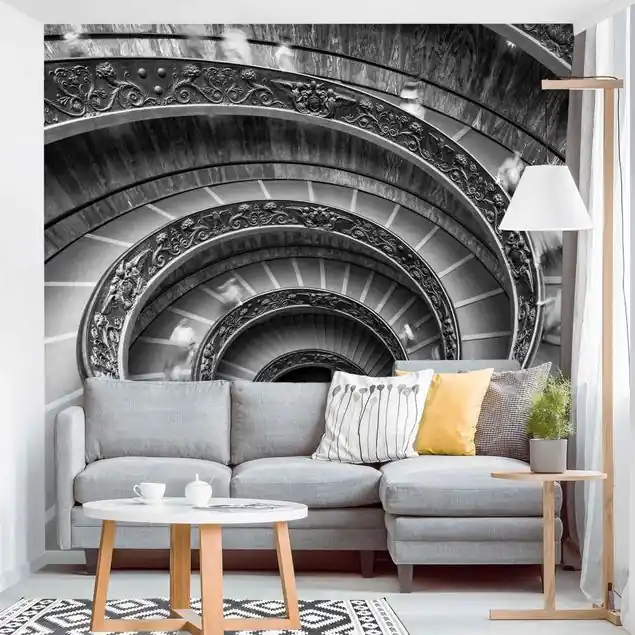 Aktuell Bramante Treppe Fototapete • Vliestapete + Kleister • hergestellt in Deutschland