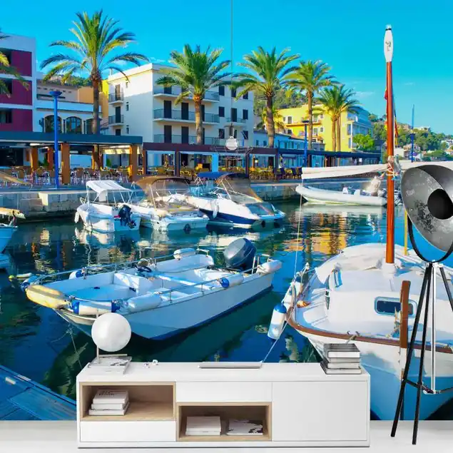 Kracherpreis Puerto Andratx in Mallorca Fototapete • Vliestapete + Kleister • hergestellt in Deutschland
