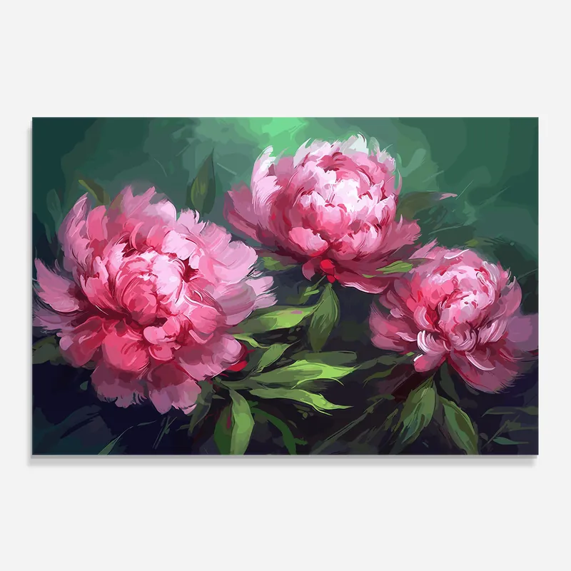 Online Kaufen Küchenrückwand Glas Pretty Peonies