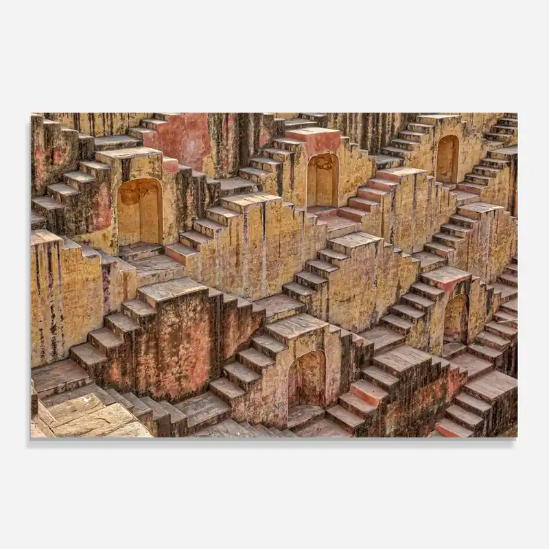 Küchenrückwand Glas Old Brown Stairs Mega-Angebot