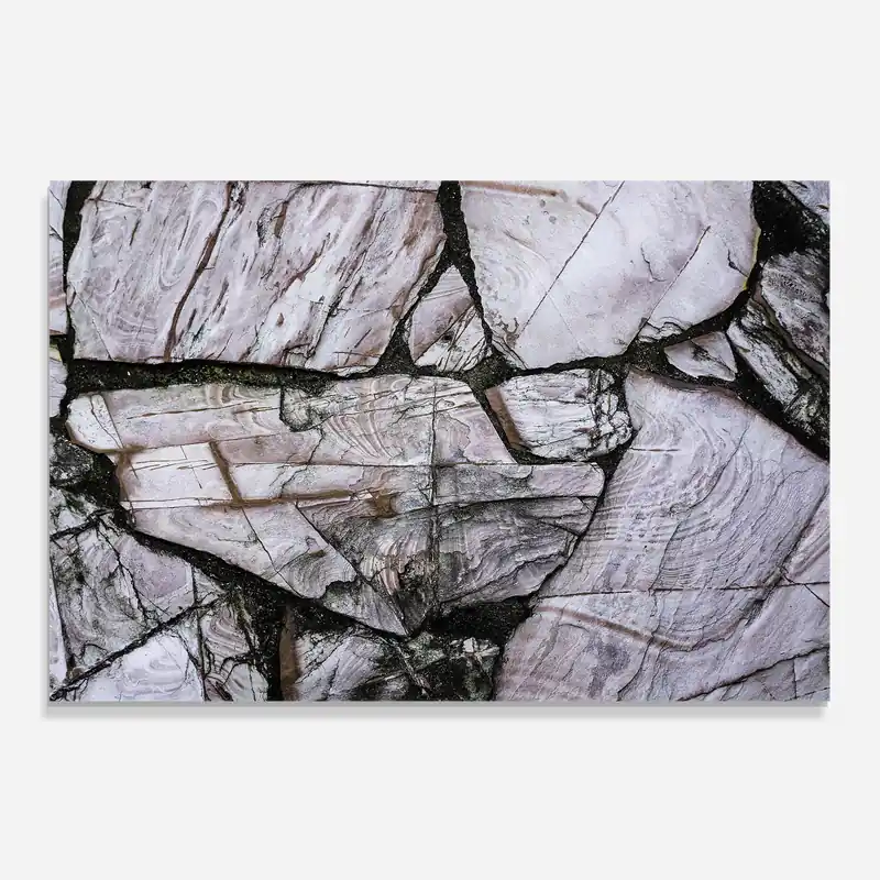 Geprüft Küchenrückwand Glas Black Wood Contour