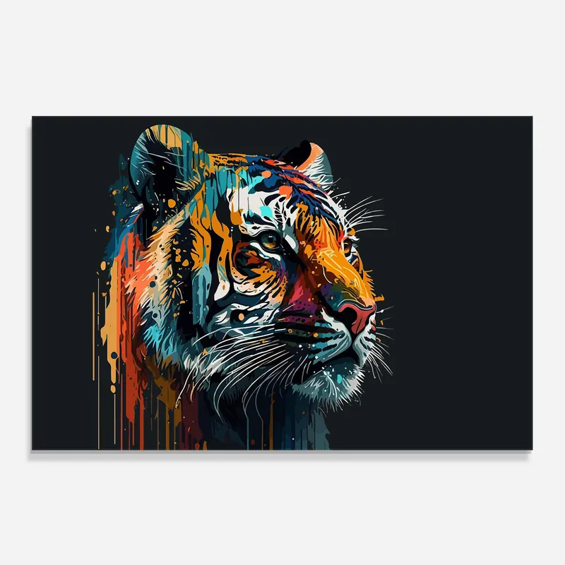 Küchenrückwand Glas Color Mix Tiger Online Kaufen