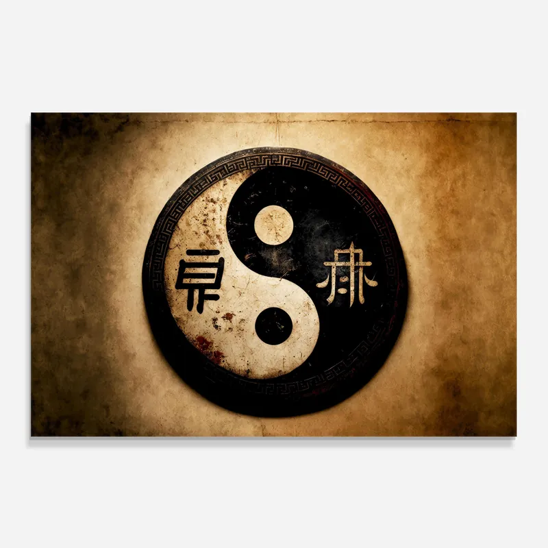 Küchenrückwand Glas Chinese Yinyang Sichere Zahlung
