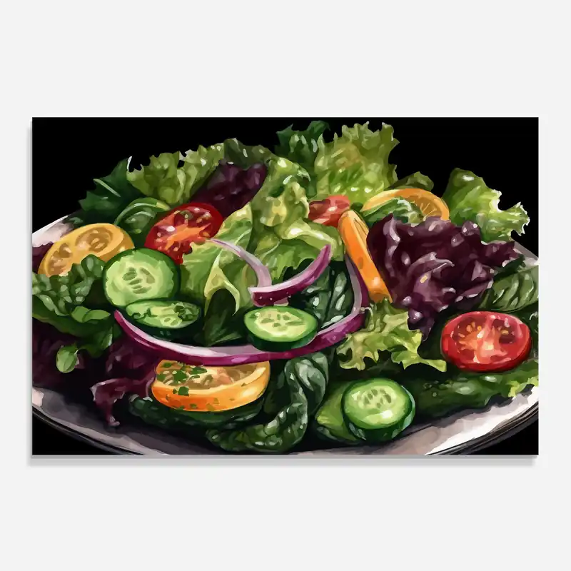 Küchenrückwand Glas Cucumber Salad Preiswert