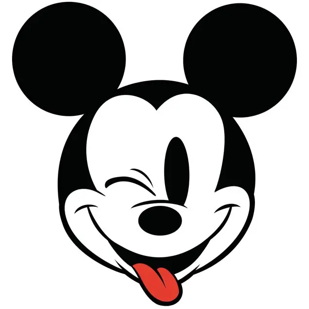 Sale Mickey Head Optimism Fototapete