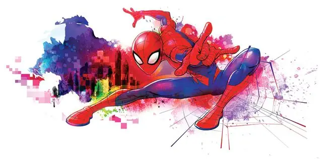 Kostenfreie Lieferung Spider-Man Graffiti Art Fototapete