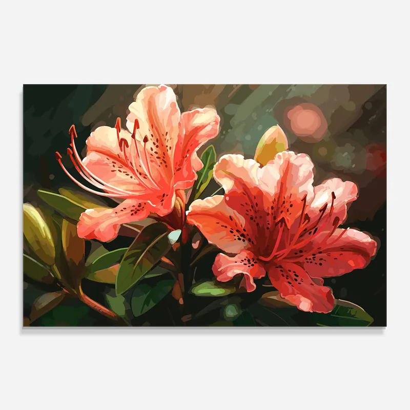 Küchenrückwand Glas Dreamy Exotic Flower Sofort Bestellen