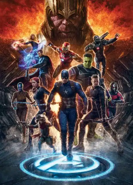 Bestseller Avengers vs Thanos Fototapete